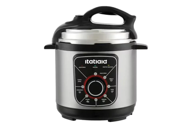 Com desligamento automático, ela garante praticidade e segurança no preparo (Divulgação: Mercado Livre).