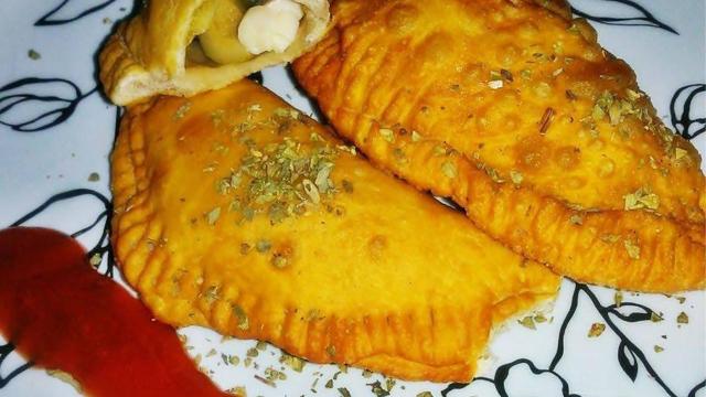 Crocância e gostosura você encontra nesse pastel vegano (Créditos: TudoGostoso/Flávio Ramos de Mattos)