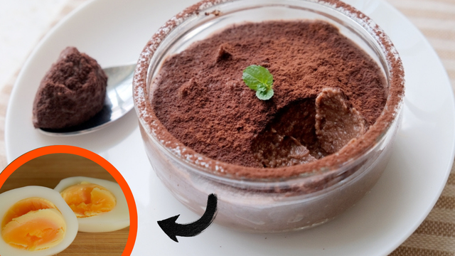 Ovo cozido no mousse de chocolate? Testamos a receita viral que está deixando todo mundo de boca aberta