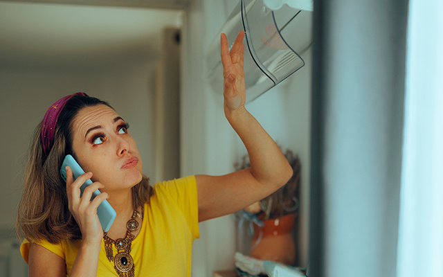 O que significa quando o ar-condicionado gela pouco mesmo na potência máxima?