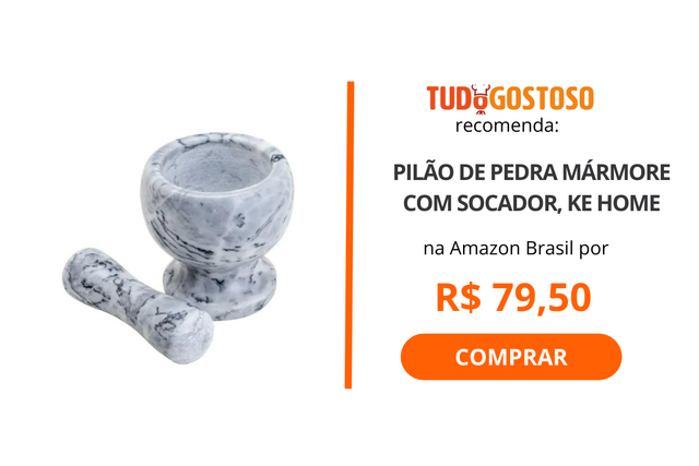 Para que serve o pilão com soquete? Conheça as funções desse utensílio essencial de cozinha