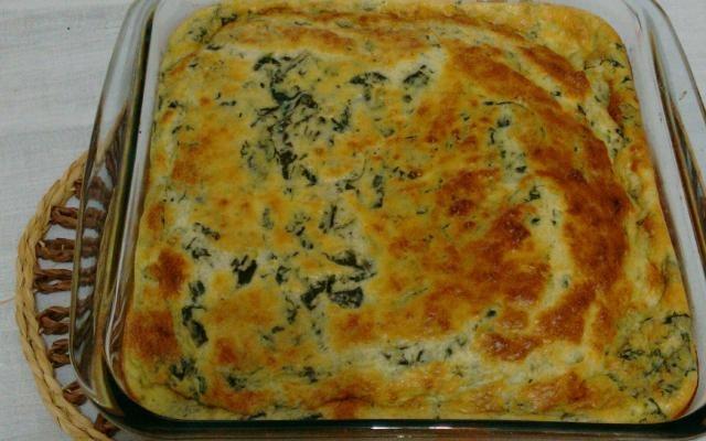 O souflé é um clássico que fica ainda melhor com espinafre! (Créditos: Vera Lucia/ TudoGostoso)