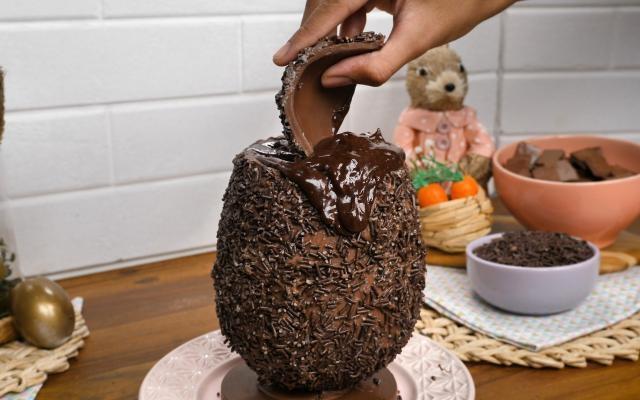 Ovo de Páscoa de pote (Créditos: TudoGostoso)