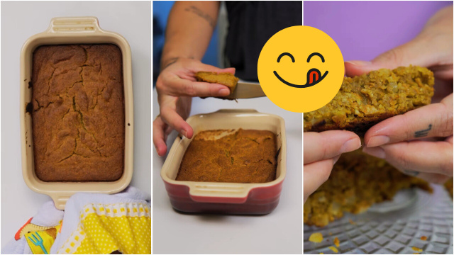 Bolo molhadinho SEM OVO e com ingredientes saudáveis:  a receita fácil que você vai querer fazer todos os dias