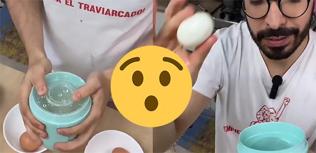 Com quantos anos você descobriu que esse é o jeito mais rápido de descascar ovo cozido?