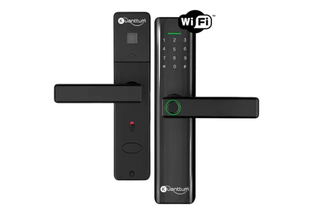 Segurança reforçada e acesso remoto pelo app, com até 100 biometrias cadastradas (Divulgação: Mercado Livre).