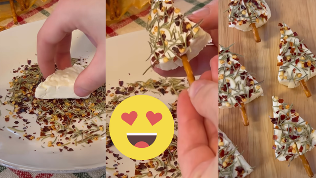 Árvore de queijo é um petisco de sucesso em qualquer ceia: muito simples de fazer e fica lindo na mesa!