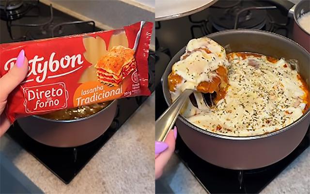 Lasanha de panela é a ideia de almoço gostoso e rápido mais genial que já vi: veja como fazer essa delícia de receita fácil