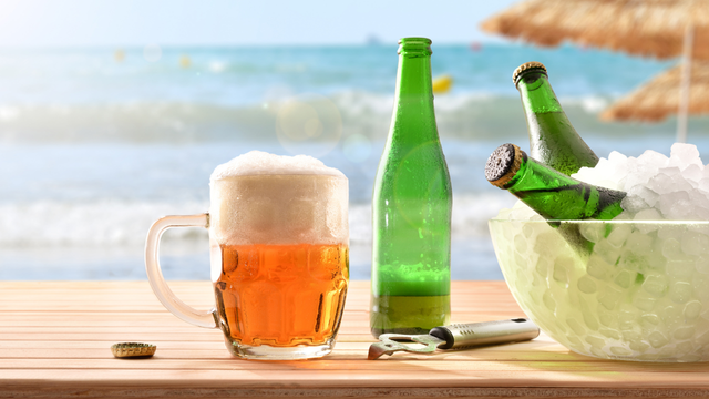 Vai para a praia nas férias? Leve hoje mesmo este cooler e tenha sempre bebida gelada em mãos