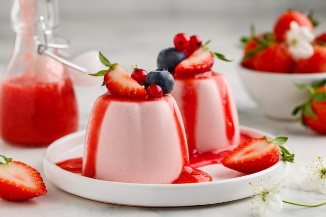 Mousse de frutas vermelhas sem lactose (Créditos: Shutterstock)