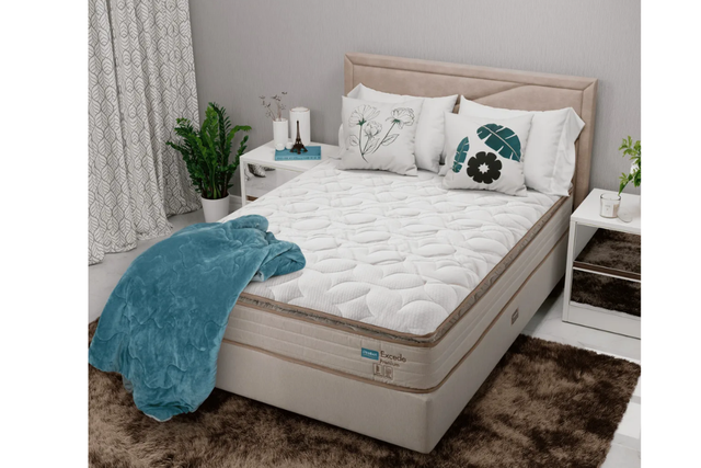 Colchão de mola ensacada oferece conforto que se adapta ao corpo (Divulgação: Mercado Livre)