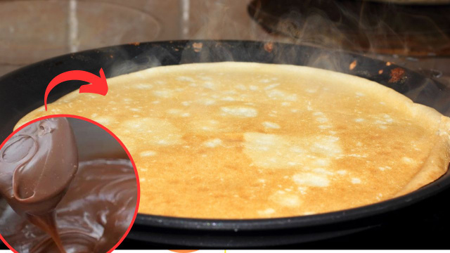 Queria um doce e não queria gastar dinheiro: juntei o que tinha em casa na frigideira e virou a minha receita favorita