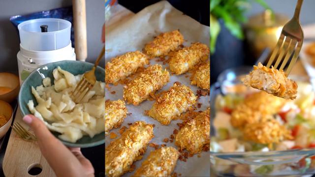 Nuggets de bacalhau da nutri: chega de lanche sem graça, essa receita saudável e prática fica muito crocante e as crianças adoram!