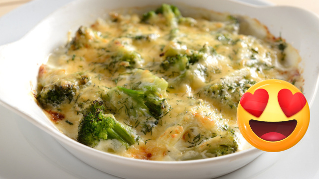 Gratinado de brócolis saboroso e fácil é a receita certa para a sua dieta!