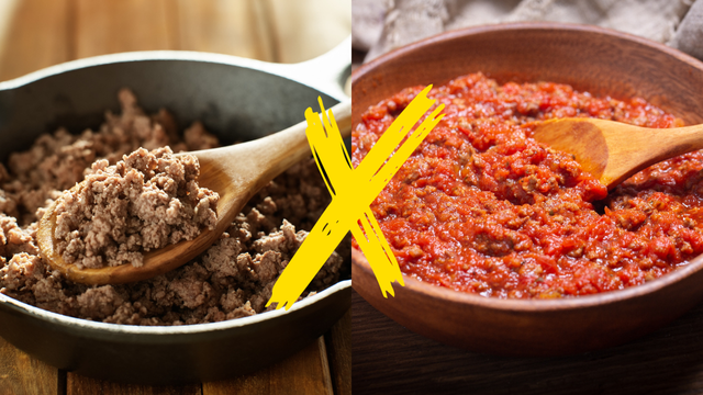 Carne moída molhadinha X sequinha: aprenda como fazer os dois tipos e quando usar cada uma