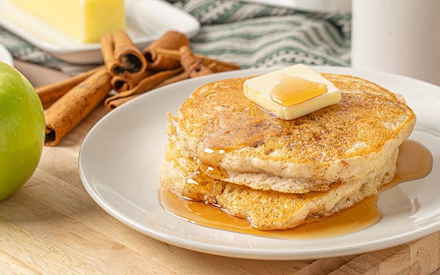 As melhores panquecas com o método das 3 xícaras: perfeitamente cozidas, receita fácil de lembrar