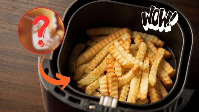 O ingrediente secreto para obter batatas fritas crocantes e deliciosas na airfryer