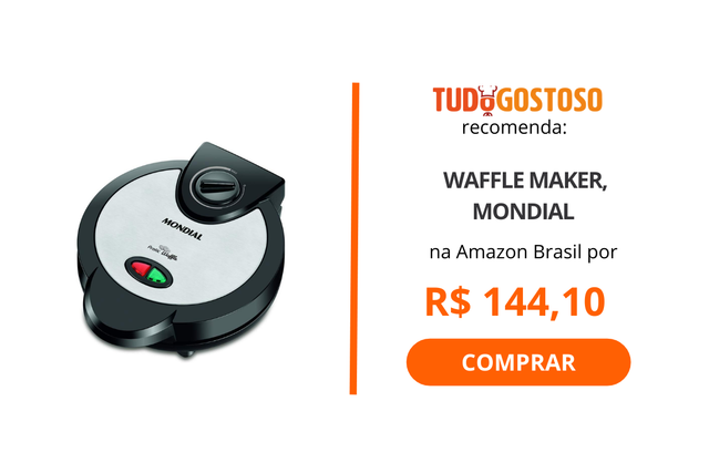 Vai um waffle? Confira essas 3 opções de máquinas de fazer waffle!