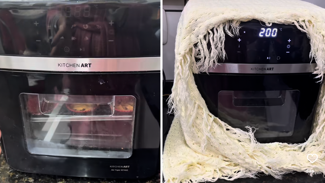 Com quantos anos você descobriu que a sua airfryer sente frio e pode não funcionar em um dia de inverno?