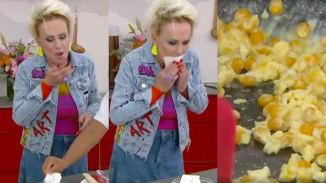 Ana Maria Braga cospe ao vivo depois de provar receita estranha; você teria coragem de comer?