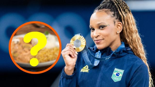 Prato favorito de Rebeca Andrade é campeão na mesa dos brasileiros: fácil de fazer e cheio de sabor, vem aprender como fazer!