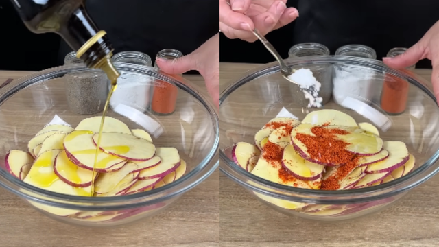 A batata fica com muito sabor com esses ingredientes. (Créditos: SuperGostoso/ reprodução YouTube)