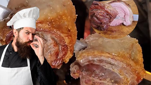 Fraldinha de churrasco suculenta: faça desse jeito, enrole com a parte da gordura para...