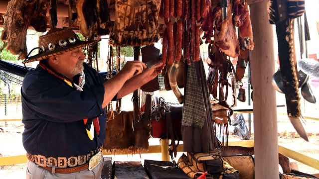 Carnes salgadas são a base para diversas receitas tropeiras. (Crédito: Divulgação / José Aquino)