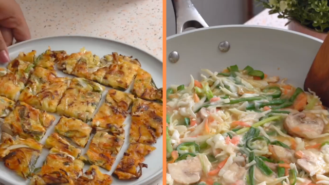 Panqueca de legumes coreana que é sucesso nos doramas é muito mais fácil de fazer do que você pensa