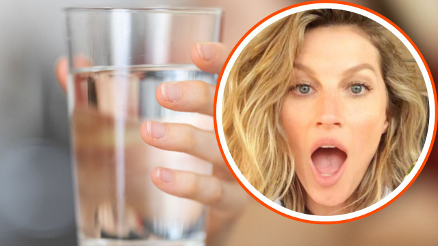 O que tem na água que Gisele Bündchen bebe todo dia? Descubra os benefícios