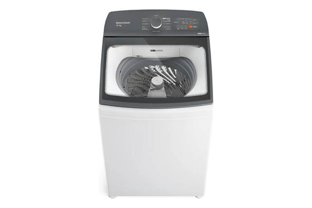 Funções inteligentes que economizam água e mantêm os tecidos protegidos (Divulgação: Mercado Livre)