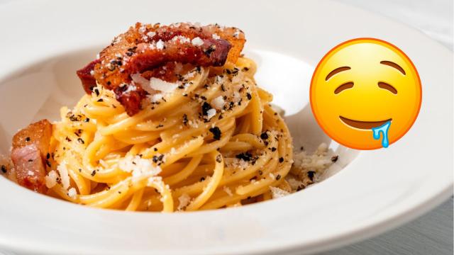 Spaghetti alla carbonara: como fazer o espaguete que todo mundo adora digno de uma trattoria de Roma; siga as medidas dessa receita e não tem erro!