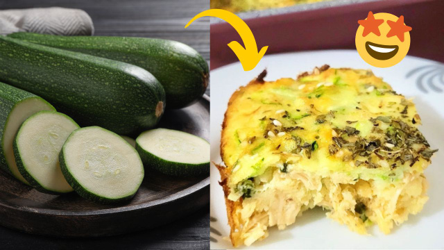 Torta de abobrinha com frango é a receita perfeita pra família toda se alimentar bem de um jeito delicioso