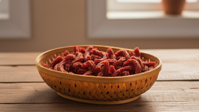 Descobri em um restaurante chinês: petisco de beterraba pronto em 5 minutos com poucos ingredientes