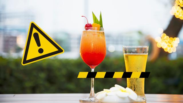 10 vezes que você não deve beber álcool porque pode ser perigoso