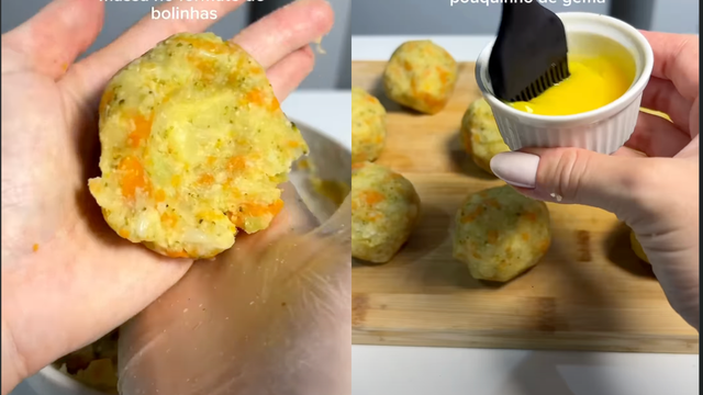 Bolinhos de legumes são uma forma prática de incluir mais vegetais na alimentação. (Foto: Canva)