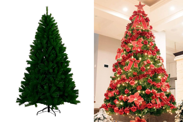 Monte sua árvore e entre no clima do Natal (Divulgação: Mercado Livre).