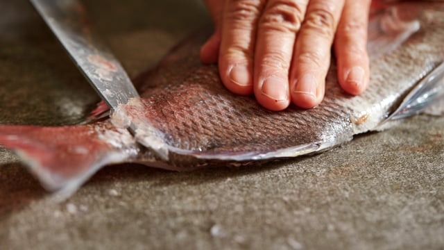 As escamas caem sozinhas: o truque para limpar qualquer peixe em segundos, sem esforço