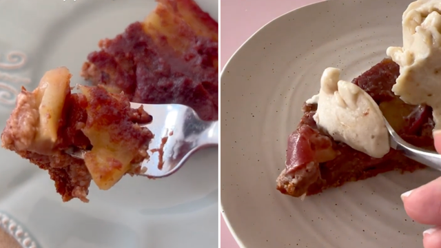 Sem açúcar ou adoçantes, nem farinha e nem manteiga: torta de maçã saudável só leva frutas, oleaginosas e um pouco de aveia!