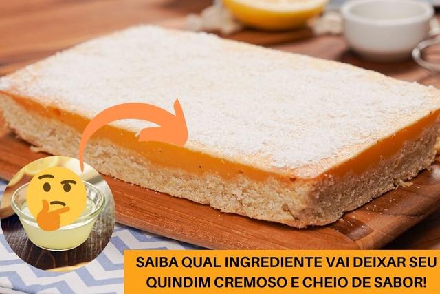 Use um ingrediente MUITO barato na sua receita de quindim e deixe o preparo ainda MAIS GOSTOSO