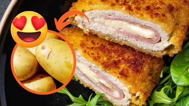 Batata Cordon Bleu supercrocante: como nunca pensei em fazer assim antes? As crianças pedem todo dia (e o maridão também!)