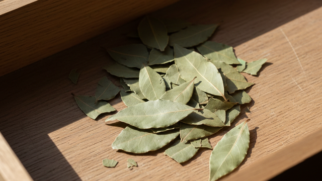 Coloque folhas de louro nos seus armários e veja o que acontece com os insetos de um jeito fácil e sem cheiro