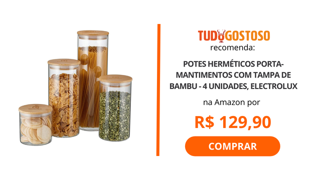 Os potes herméticos vão salvar sua vida na cozinha e estes são os 4 motivos