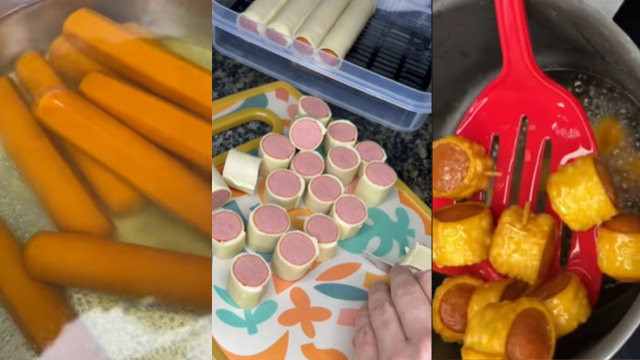 Veja como preparar enroladinho de salsicha na massa de pastel. (créditos: Shutterstock)