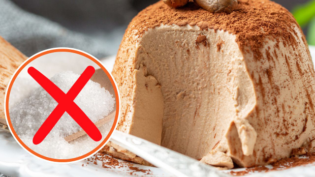 Sobremesa gelada de café SEM AÇÚCAR: doce de 4 ingredientes é fácil de fazer e muito aromático