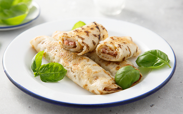 Não é carne, muito menos frango: o melhor recheio para panqueca salgada é feito com esse ingrediente