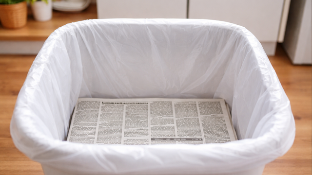 Quase ninguém sabe, mas uma folha de jornal pode evitar mau cheiro no lixo