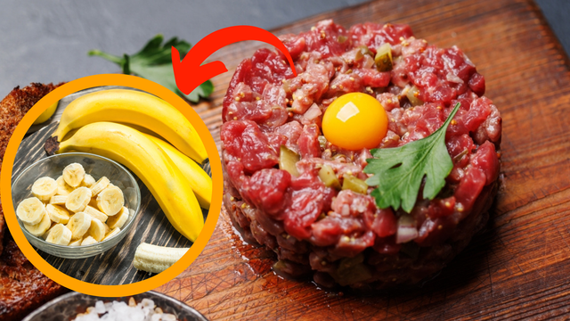 Chef badalada revela segredo da sua famosa receita de tartar de banana