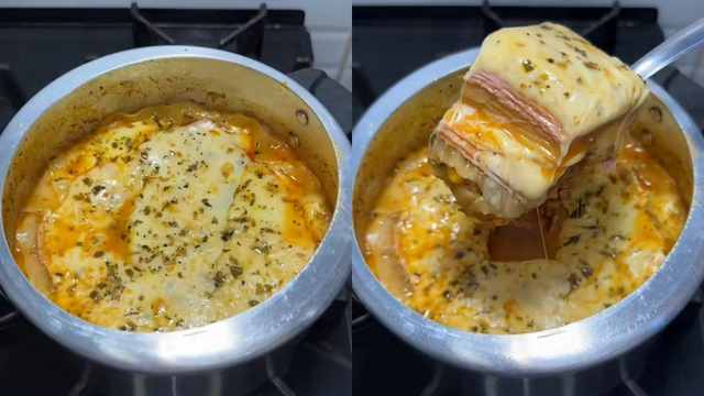 Fiz lasanha na panela de pressão e o resultado me surpreendeu: nunca mais compro pronta!