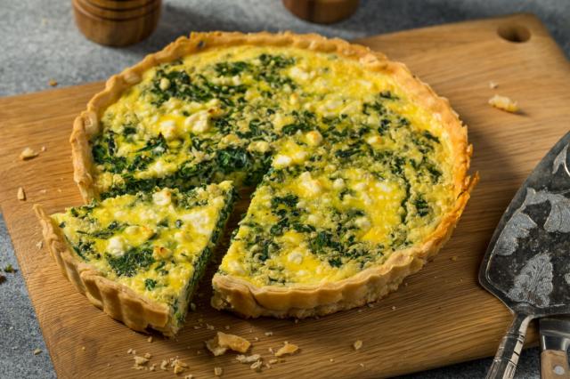 Quiche é a escolha certa para o almoço! (Créditos: Shutterstock)
